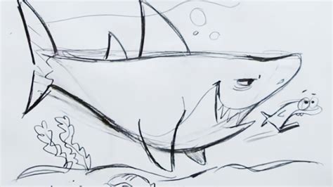 How To Draw A Cartoon Shark Step By Step Christopher Hart