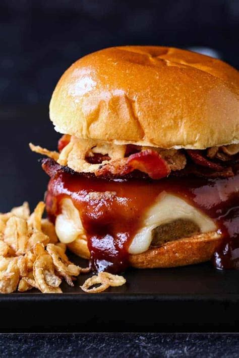 Bbq Bacon Turkey Burgers Addicting Burger Recipe Mantitlement