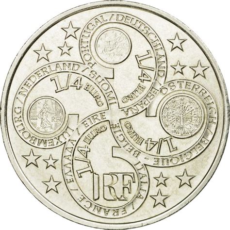 France 14 025 Euro Argent 2003 Europa Premier Anniversaire De L