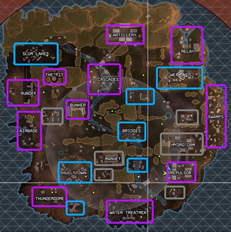 Apex Legends Map And Loot Tiers
