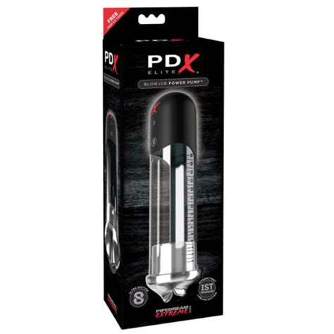 Pipedream Extreme Elite Blowjob Power Pump Oral Sex Experience Vacuum Suction Ebay