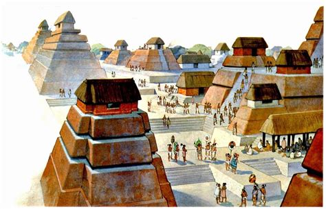 ¿cómo Eran Las Antiguas Ciudades Mayas ¿estaban Pintadas Las Fachadas