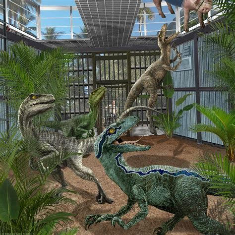 Velociraptor Of Jurassic World Jurassic Park World Jurassic World