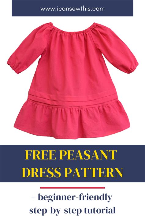 33 Free Peasant Dress Pattern For Adults Corrienasuranne