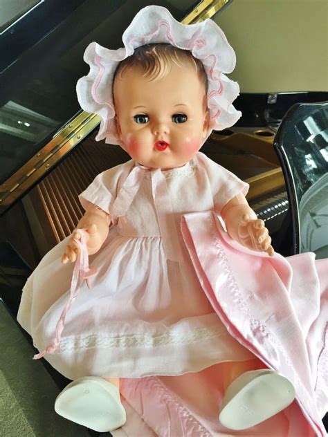 Vintage 1954 Sun Rubber Co Constance Bannister 18 Baby Doll 17 Dress