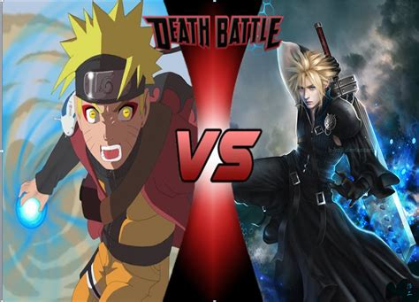 Image Cloud Strife Vs Naruto Uzumakipng Death Battle Fanon Wiki