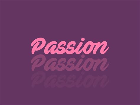 Passion Logo Design By Be Noticed Design On Dribbble