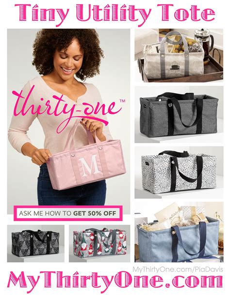 #31 Tiny Utility Totes @ MyThirtyOne.com Dainty Speckles, Rose Blush