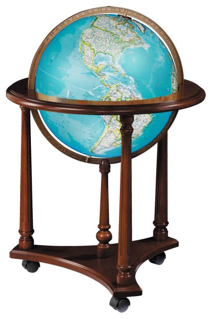 Replogle Kingsley Globe Traditional World Globes By Replogle