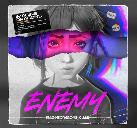 Enemy Imagine Dragons X Arcane Cover Art Behance