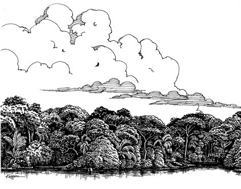 650x532 vector clouds pen drawing, pen drawing, clouds vector material. Pin on Growing as an artist