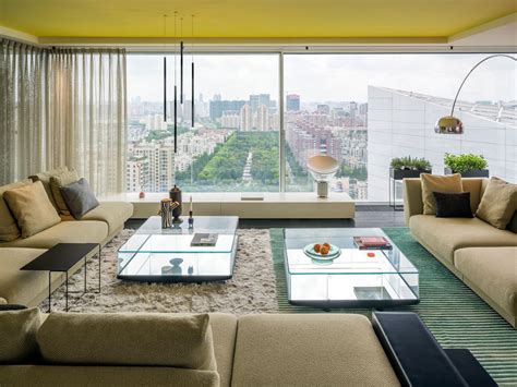 Modern City Apartment Dazzles With Colors And Curves Curbed