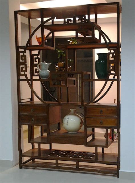 Antique Furniture Chinese Big Wooden Display Shelf Lwa469 China
