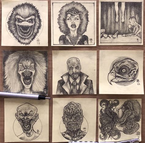 Recent Post It Note Drawings Drawing