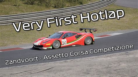 First Hot Lap On Zandvoort In Assetto Corsa Competizione Youtube