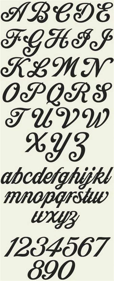 Beautiful Typography Alphabet Design 60 Cool Fonts Alphabet