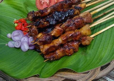 resep sate ayam bumbu kecap oleh devalesha kitchen cookpad