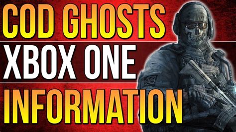 Call Of Duty Ghosts Xbox One Information Black Ops 2 Multiplayer