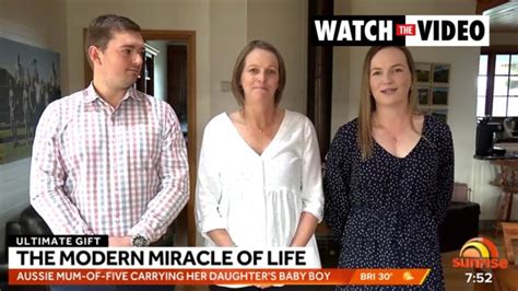 54 year old tasmanian mum pregnant with her own grandson au — australia s leading