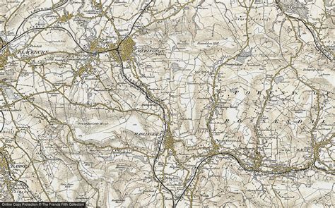 Old Maps Of Rising Bridge Lancashire Francis Frith