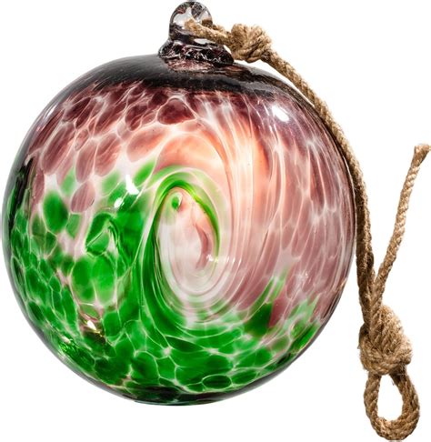 Oversized 75in Glass Witch Ball Hand Blown Gazing Balls