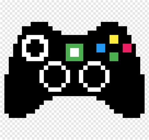 Pixel Art Game Controllers Bead Cross Stitch Pixel Art Easy Png Pngwave