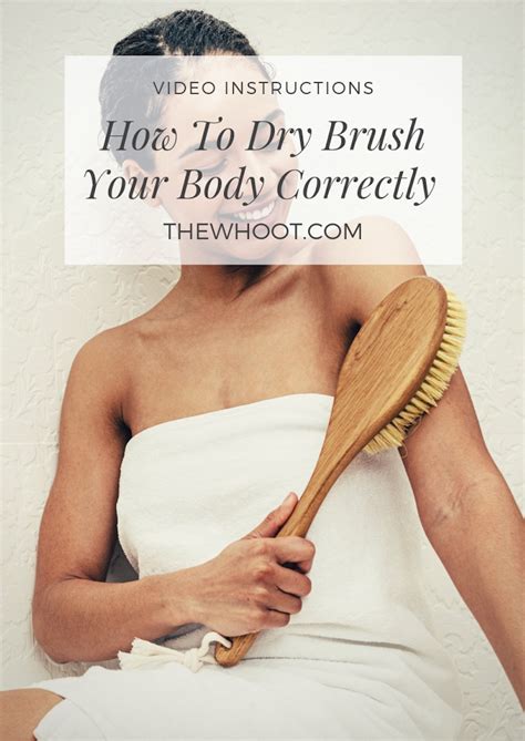 I bought my first the body shop cactus brush over 20 years ago and have been buying them ever since. How To Dry Brush Your Body The Right Way | The WHOot in ...
