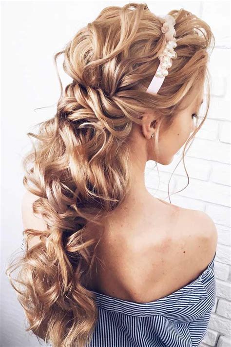 29 Half Up Half Down Prom Hairstyles Youll Fall In Love With Short