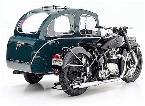 1948 Ariel Square Four With Watsonian Sidecar Journal