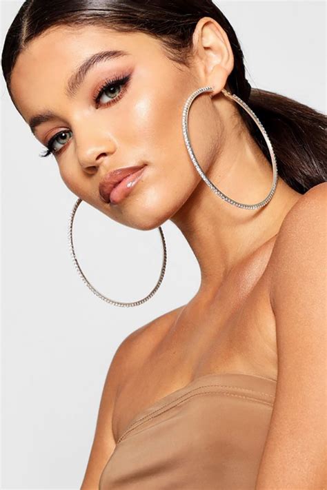 Huge Hoop Earrings Trend 2019 33 Pairs Of Truly Massive Hoops To Shop