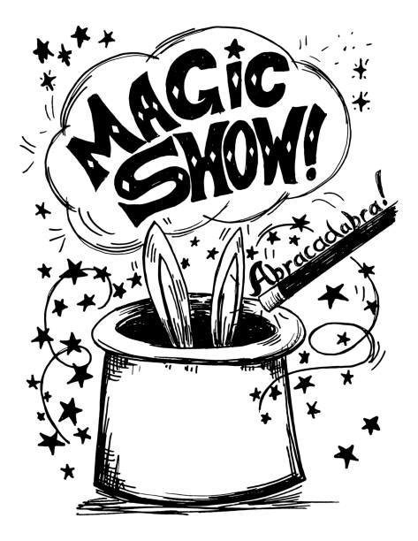 30 Magic Show Curtain Stock Illustrations Royalty Free Vector