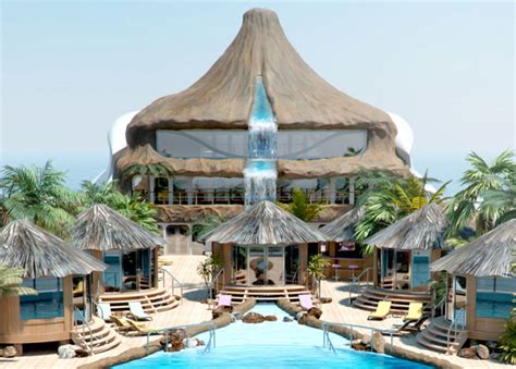Tropical Island Paradise Mega Yacht By Yacht Island Design Tuvie Design