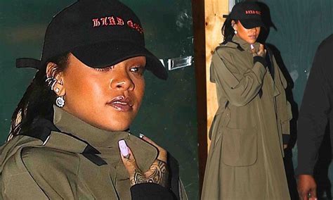Rihanna Steps Out After Bates Motel Appearance