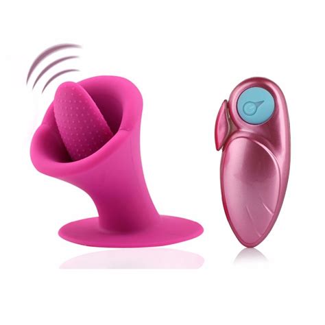Electric Tongue Oral Licking Toy Oral Vaginal Body Massager 10 Speed