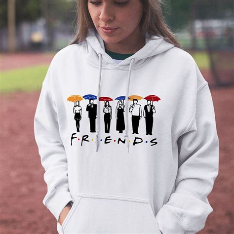 Friends Tv Show Hoodie Friends Hooded Sweatshirt Warm Pullover T For