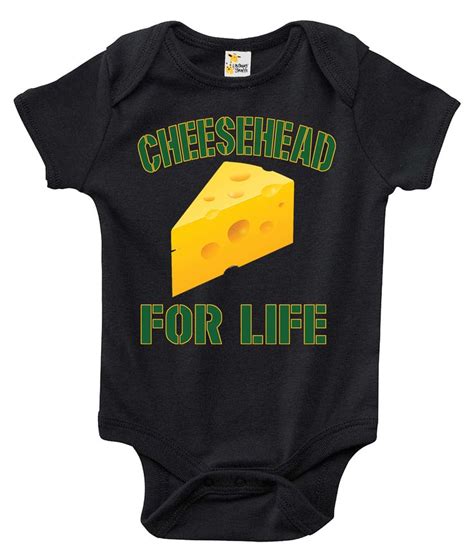 Baby Bodysuit Cheesehead For Life Packers Baby Clothes Packers