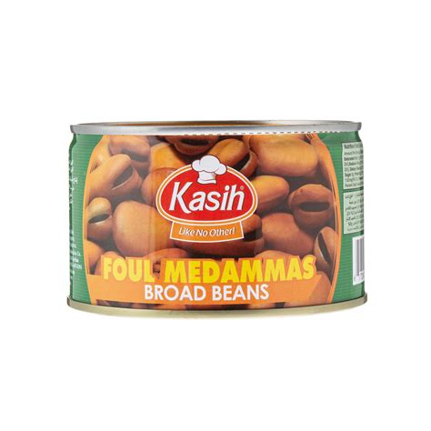 Kasih Foul Medammas Big Bean 400g Online At Best Price Canned Foul Beans Lulu Uae Price In