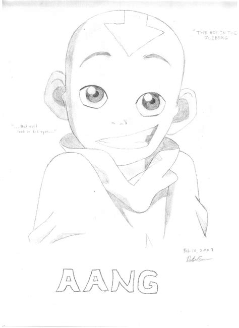 Team Avatar Avatar Aang Drawing Artwork Drawing Sketches Sketching