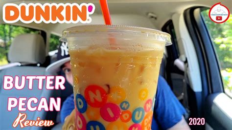 Dunkin' continues to go bold on cold this season, brewing a batch of new iced beverages perfect for every summer adventure and escape. Dunkin'® Butter Pecan Iced Coffee Review! 🧈🌰☕ | 2020 - YouTube