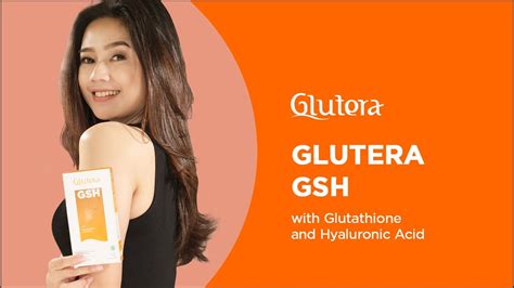 Glutera Gsh Glutathione Hyaluronic Acid Youtube