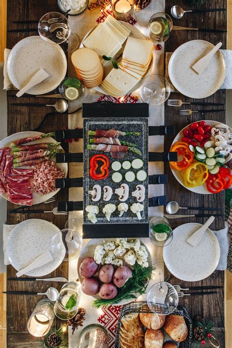 This is a wonderful recipe for supper celebrations that start with a couple of applications, as it's very easy to leave the group and come back mins later on with the major recipe. Raclette Party Ideas | Crate and Barrel | Raclette party ...