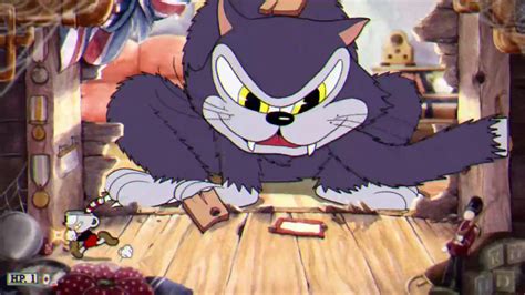Cuphead Cat Mouse Boss Youtube