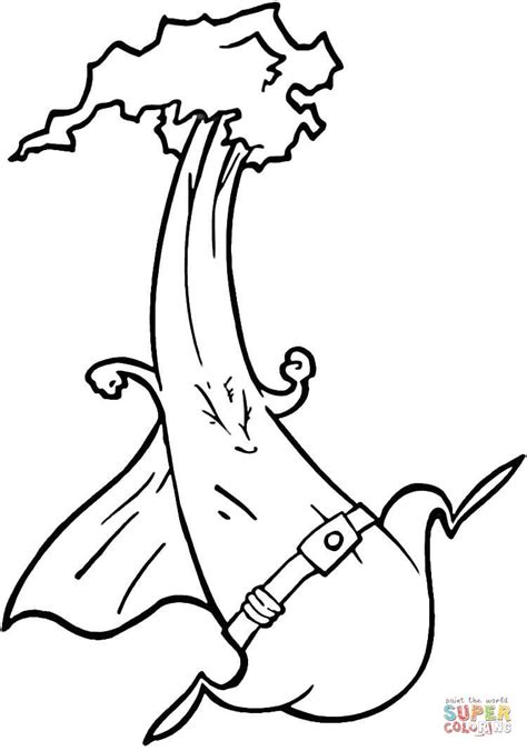 Celery coloring page | Free Printable Coloring Pages