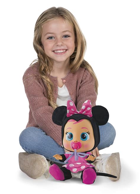 Cry Babies Minnie Interactive Baby Doll Crying Real Tears With Sounds