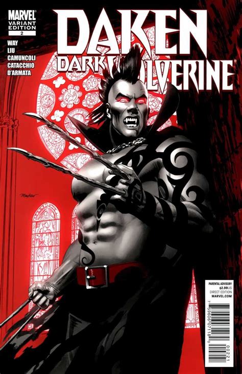Daken Dark Wolverine 2 Variant By Mike Mayhew Wolverine Comic