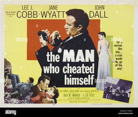 Man Who Cheated Himself The 01 Movie Poster Stock Photo Alamy