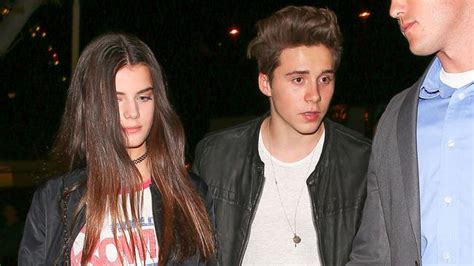 Brooklyn Beckham Girlfriend Photo Romantic Silhouette Posted To Instagram