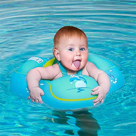 Always be aware of your baby's positioning and body language. YAze Baby Swimming Float Inflatable Swimming Ring Swimming ...