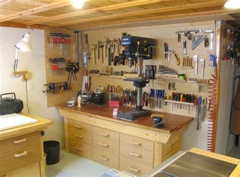 Garage Woodworking Workshop Ideas