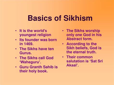 Ppt Sikhism Powerpoint Presentation Free Download Id62340